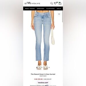 Mother Denim - The Swooner Rascal Ankle In Let'S Trip